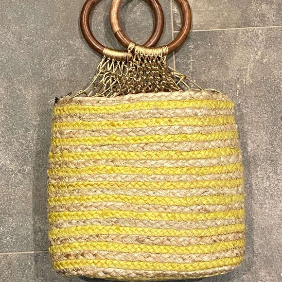 Nanette Lepore Handbags - NWT Nanette Lepore straw bucket